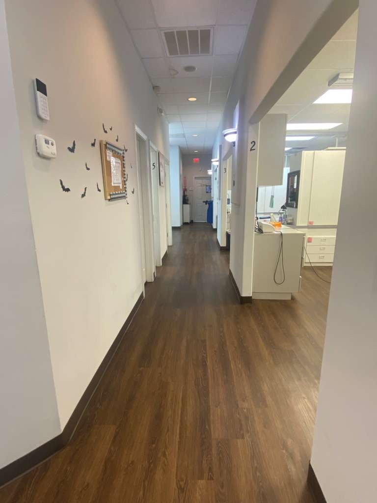 Reception area at Dentist in Greenville