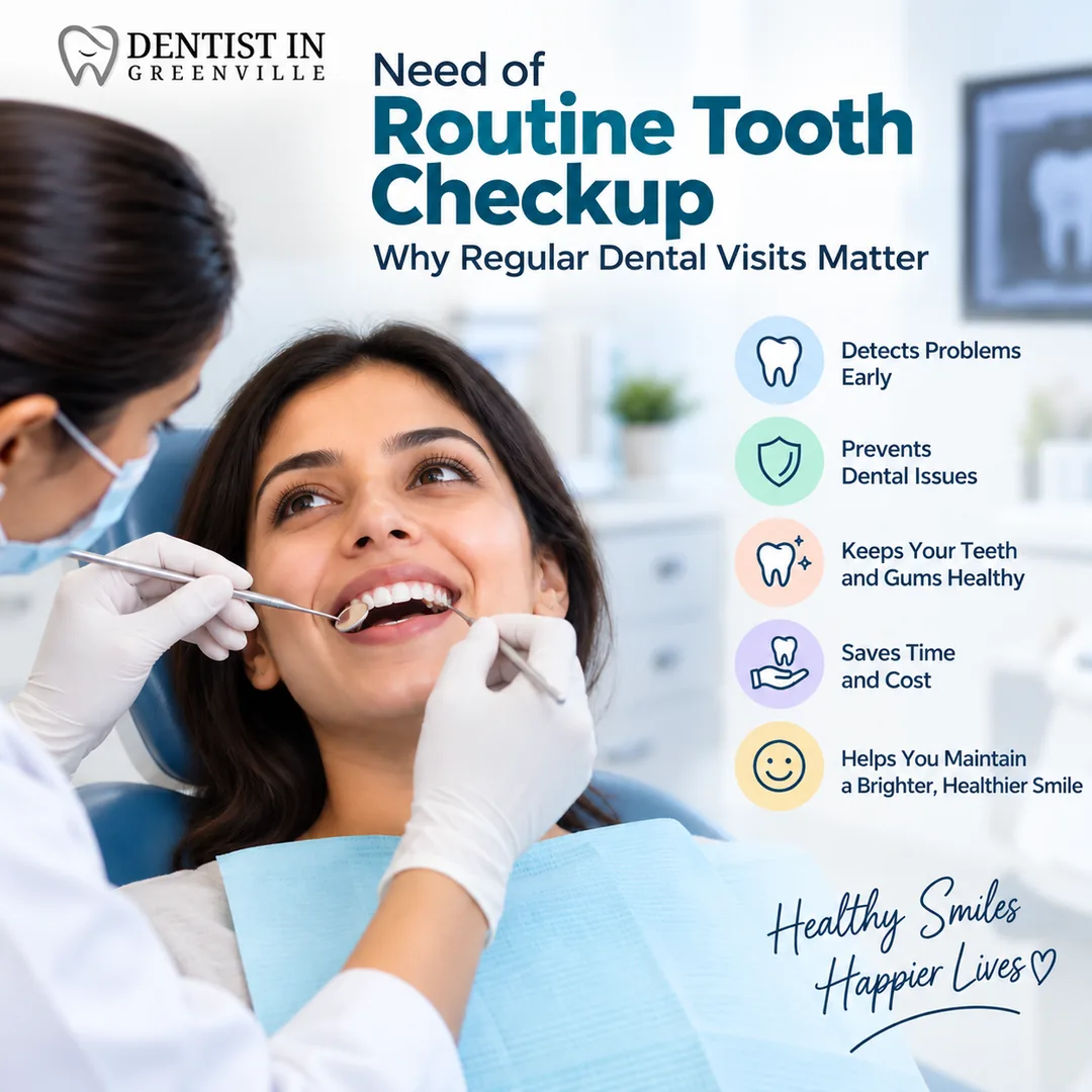 Need of Routine Tooth Checkup: Why Regular Dental Visits Matter