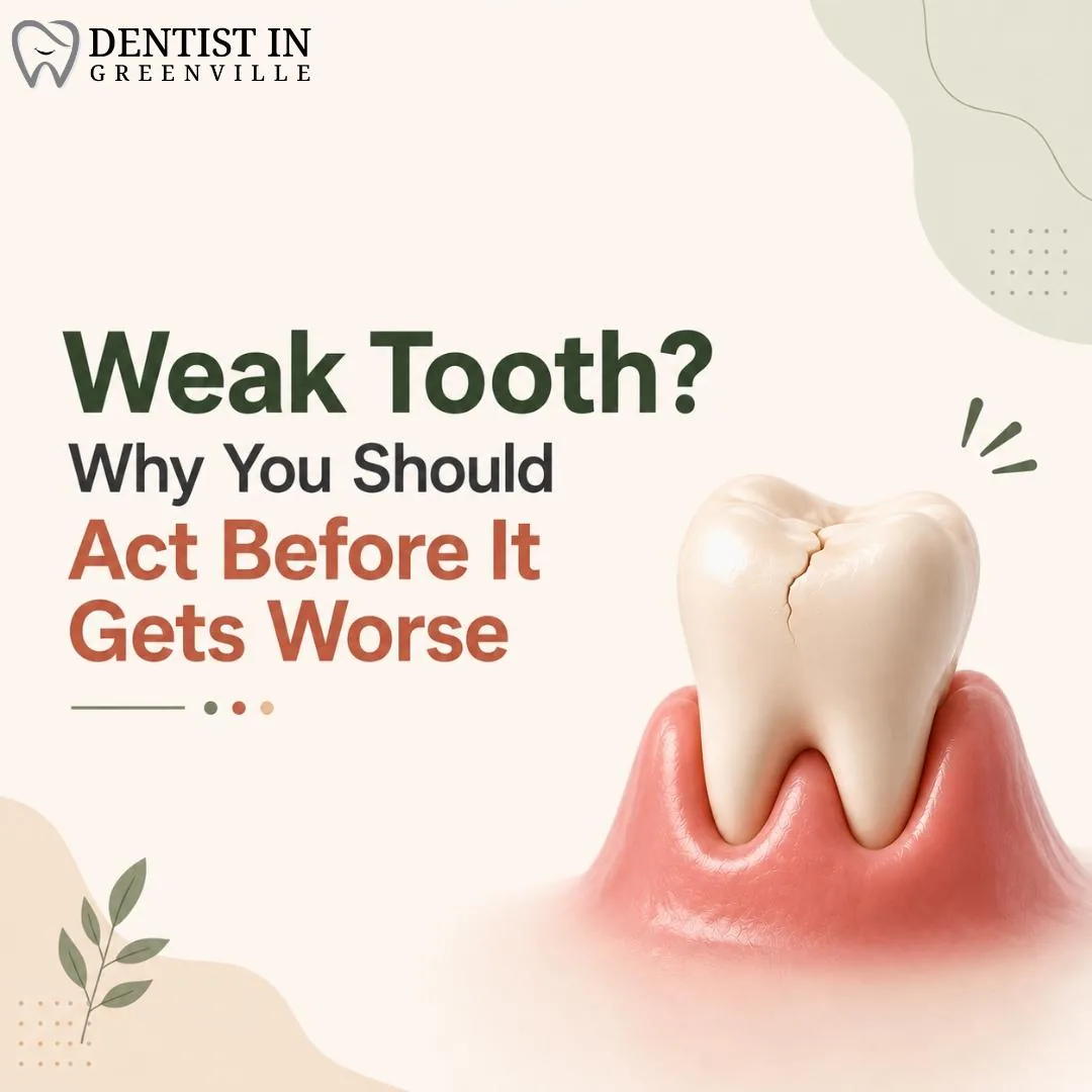 Weak Tooth? Why You Should Act Before It Gets Worse